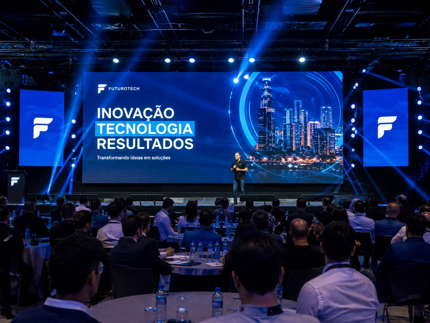 Painéis de LED e videowalls