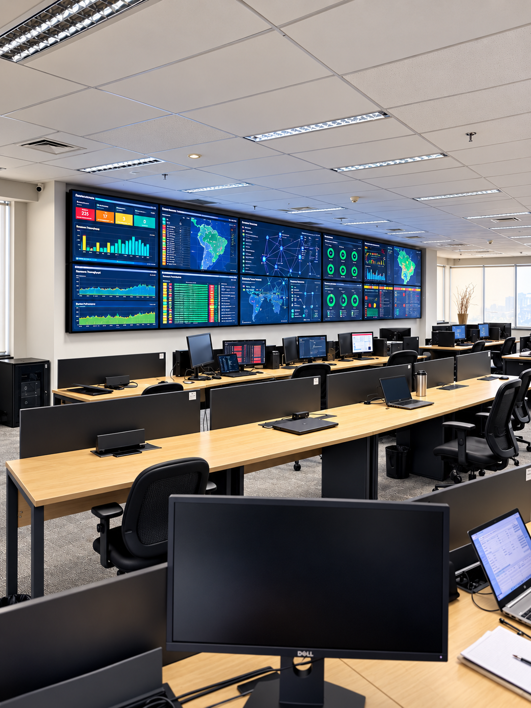 Salas de monitoramento / CCO